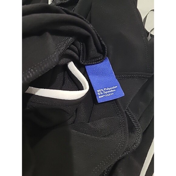 NWT $60 Apt 9 Black White Midi Cropped Wide Leg Ruffled  Sleeve Jumpsuit Sz S - Picture 12 of 12